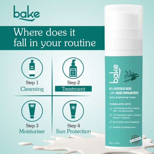 Bake Cosmetics: 6% Glycolic Acid Cream SPF 30 PA+++ (30ml)