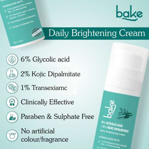 Bake Cosmetics: 6% Glycolic Acid Cream SPF 30 PA+++ (30ml)