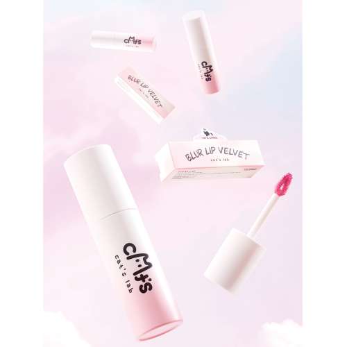 Cat's Lab: Blur Lip Velvet Tint Cb02 Milky Berry   2.5gm