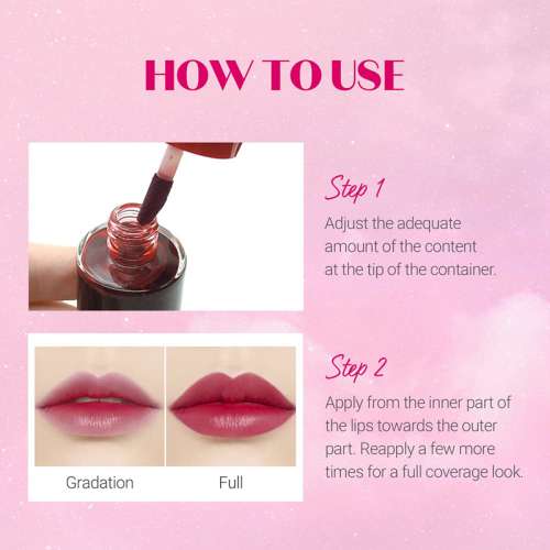 Etude: Dear Darling Water Tint 04 Red Grapefruit Ade 9gm