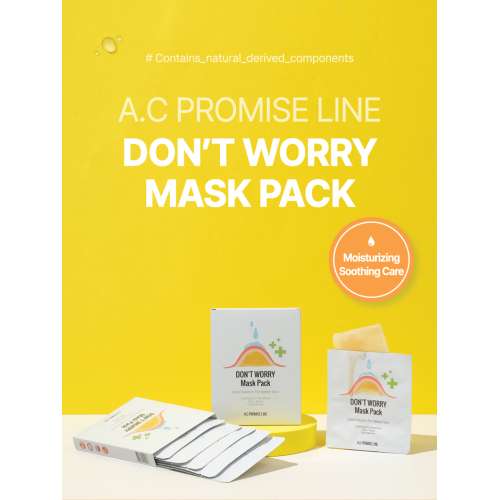 A.C Promise: LINE Don't Worry Mask Pack  23gm