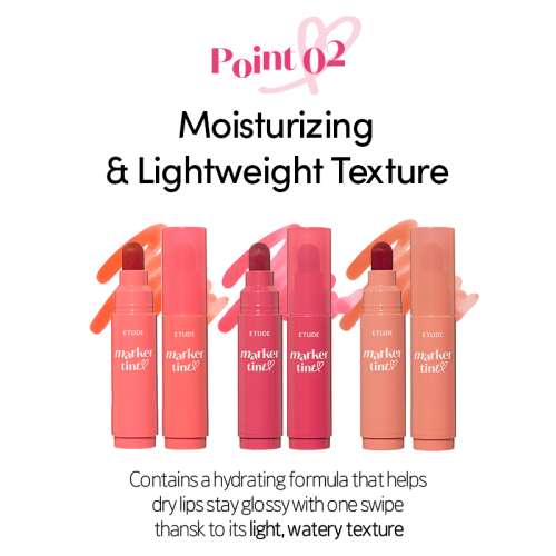 Etude: Dear Darling Marker Tint 05 Pink Tangerine 3.5gm