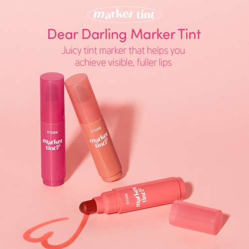 Etude House: Dear Darling Marker Tint 05 Pink Tangerine
