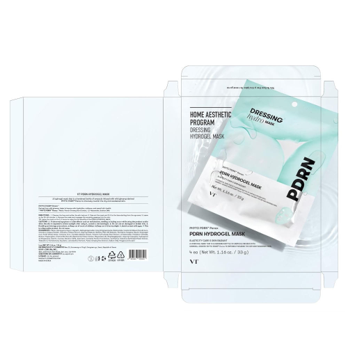VT Cosmetics: PDRN Hydrogel Mask, Plant-based PDRN    33gm