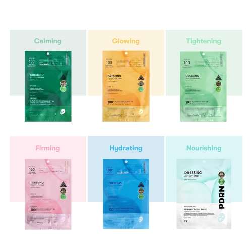 VT Cosmetics: Collagen Reedle Shot 100 & 2-step Hydrogel Mask   33gm