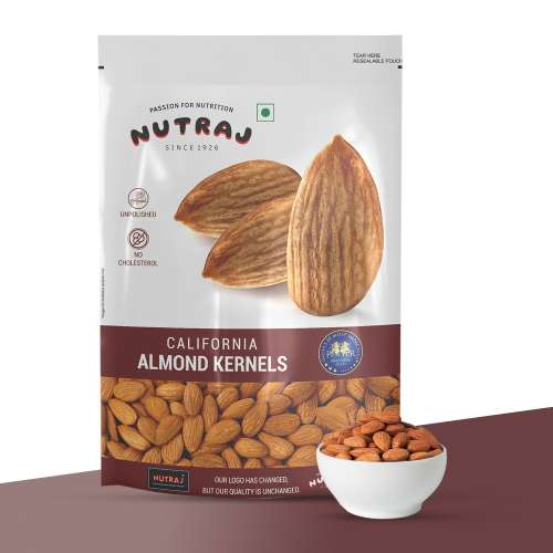 Nutraj: California Almonds - Pack of 2 - 250gm
