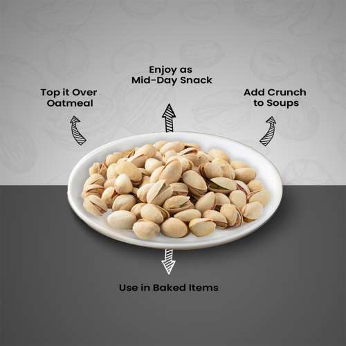 Nutraj: California Roasted & Salted Pistachios - 250gm