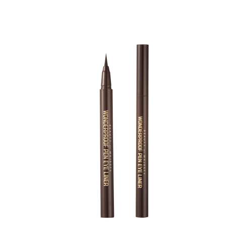 Beauty of Majesty: Wonderproof Pen Eye Liner #02 Wonder Brown 0.5gm