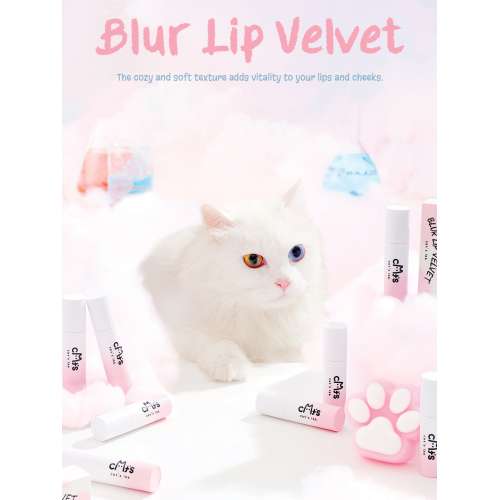 Cat's Lab: Blur Lip Velvet Tint Cb07 Fig Pink  2.5gm