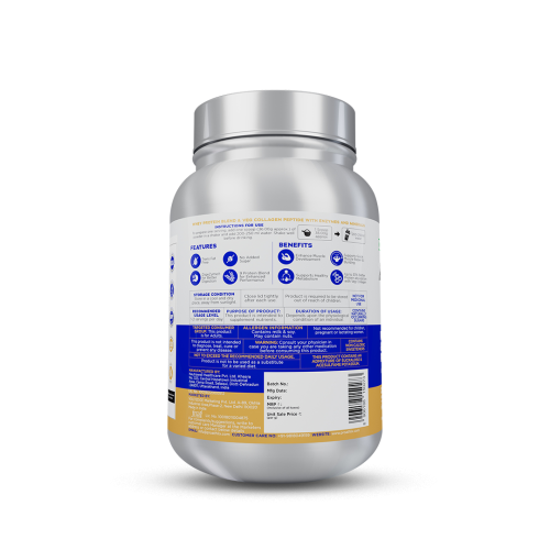 Proathlix: Protein Blend & Veg Collagen Peptide    907gm