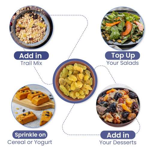 Nutraj: Round Raisin 500g