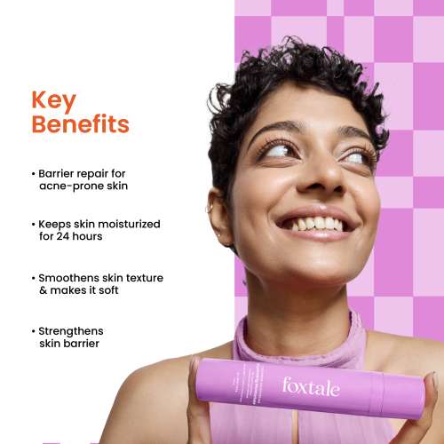 Foxtale: Ceramide Supercream Hydrating Moisturizer With Hyaluronic Acid, Strengthens Skin Barrier   50ml