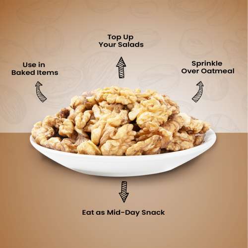 Nutraj: Gold Walnut Kernels - 250gm