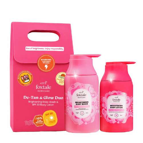 Foxtale: Bodycare De-Tan & Glow Duo Foxtale: Bodycare De-Tan & Glow Duo