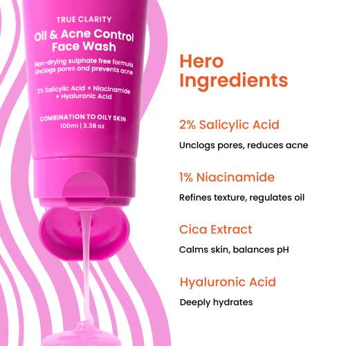 Foxtale: Oil and Acne Control Face Wash   100ml Foxtale: Oil and Acne Control Face Wash   100ml