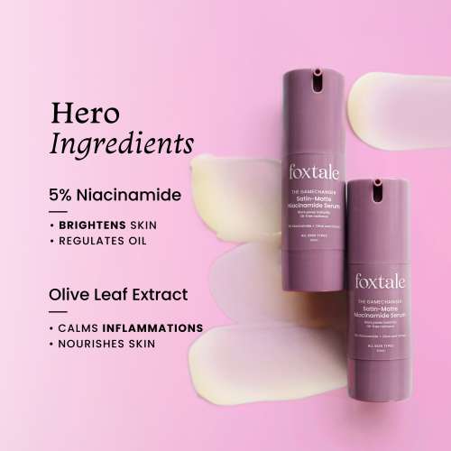 Foxtale: 5% Niacinamide Serum | Fades Blemishes, Brightens Skin | Beginner-Friendly Formula  30ml Foxtale: 5% Niacinamide Serum | Fades Blemishes, Brightens Skin | Beginner-Friendly Formula  30ml