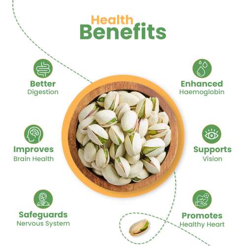 Nutraj: Pistachios Inshell Roasted Salted 200gm, Pista