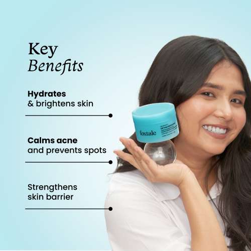 Foxtale: Aquamarine Oil Free Hydrating Moisturiser With Hyaluronic Acid   100ml Foxtale: Aquamarine Oil Free Hydrating Moisturiser With Hyaluronic Acid   100ml