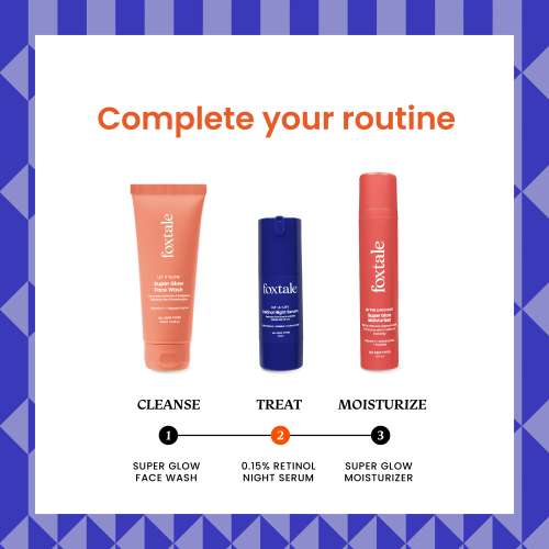 Foxtale: 0.15% Encapsulated Retinol Night Serum Boosts Collagen    30ml Foxtale: 0.15% Encapsulated Retinol Night Serum Boosts Collagen    30ml