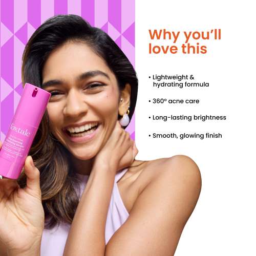 Foxtale: 12% Niacinamide Serum with Azelaic Acid for Oil Control & Brightening   30ml Foxtale: 12% Niacinamide Serum with Azelaic Acid for Oil Control & Brightening   30ml
