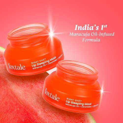 Foxtale: Lip Sleeping Mask Maracuja Oil & Watermelon Flavour   12ml