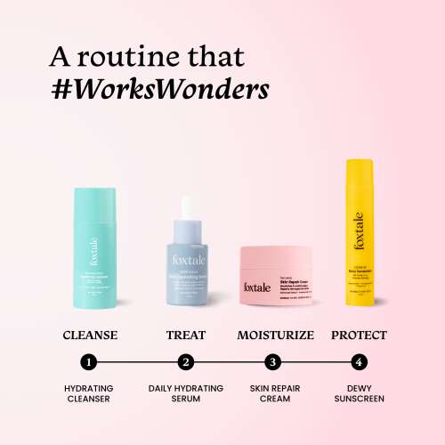 Foxtale: Skin Repair Cream With Olive Leaf Extract, Provitamin B5 & Niacinamide   50ml Foxtale: Skin Repair Cream With Olive Leaf Extract, Provitamin B5 & Niacinamide   50ml