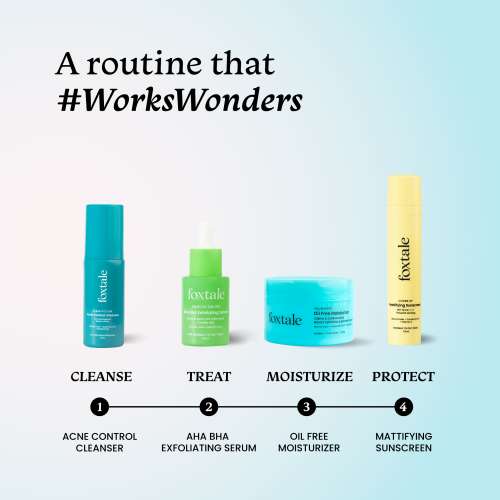 Foxtale: Aquamarine Oil Free Hydrating Moisturiser With Hyaluronic Acid   100ml
