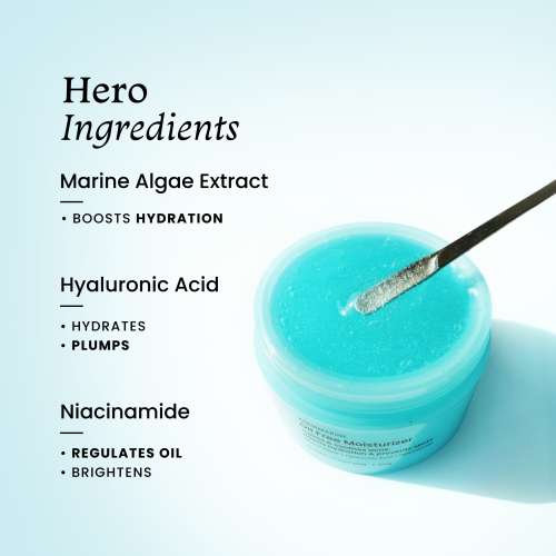 Foxtale: Aquamarine Oil Free Hydrating Moisturiser With Hyaluronic Acid   100ml Foxtale: Aquamarine Oil Free Hydrating Moisturiser With Hyaluronic Acid   100ml