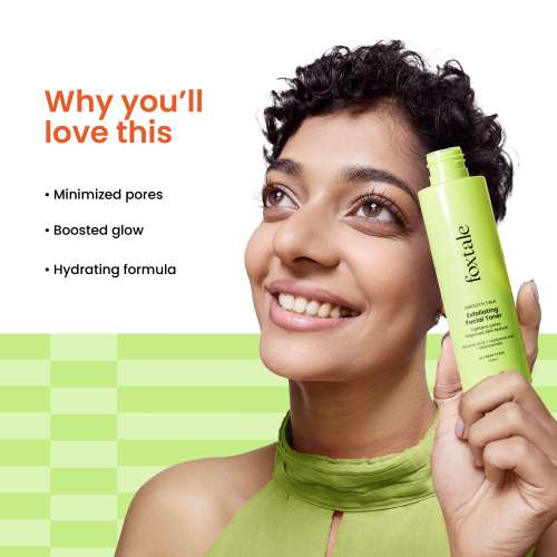 Foxtale: Exfoliating Toner with 5% Latic Acid & Niacinamide   150ml Foxtale: Exfoliating Toner with 5% Latic Acid & Niacinamide   150ml