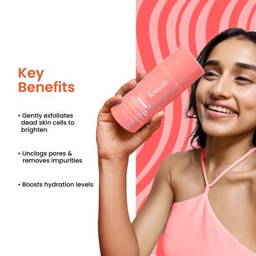 Foxtale: Purify & Glow Cleanser + Mask With French Pink Clay & Sodium 100ml