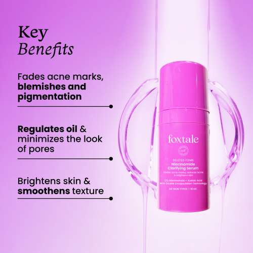 Foxtale: 12% Niacinamide Clarifying Serum  10ml Foxtale: 12% Niacinamide Clarifying Serum  10ml
