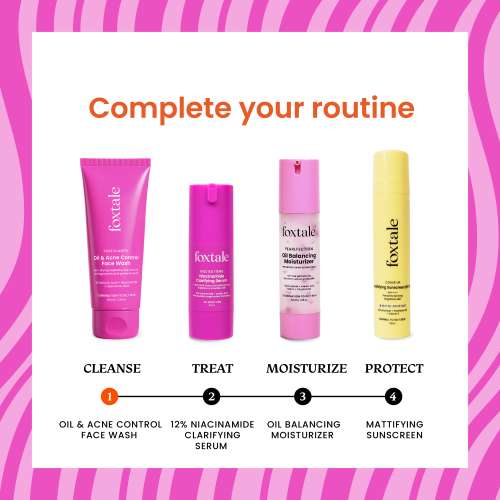 Foxtale: Oil and Acne Control Face Wash   100ml Foxtale: Oil and Acne Control Face Wash   100ml