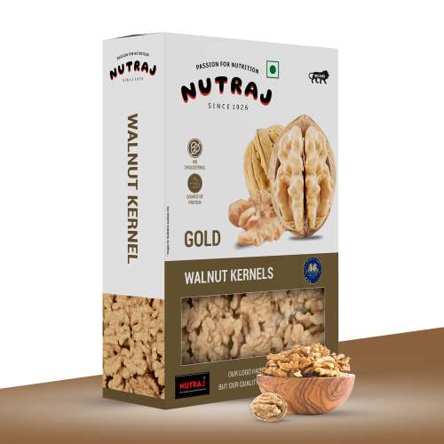Nutraj: Gold Walnut Kernels - 250gm