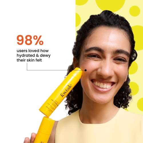 Foxtale: Dewy Sunscreen SPF 70 PA++++ With Niacinamide + Provitamin B5 + Vitamin E   50ml Foxtale: Dewy Sunscreen SPF 70 PA++++ With Niacinamide + Provitamin B5 + Vitamin E   50ml
