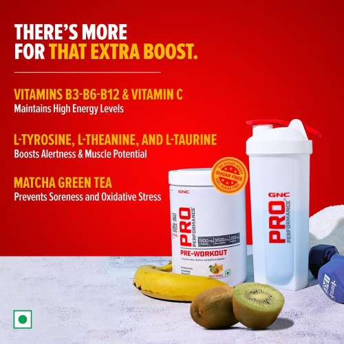 GNC: Pro Performance Pre-Workout Fruit Punch 360gm