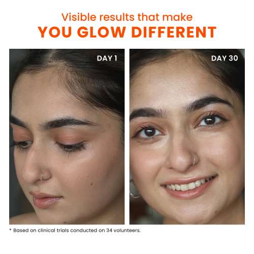 Foxtale: Vitamin-C Super Glow Moisturiser With Niacinamide & Peptides  50ml