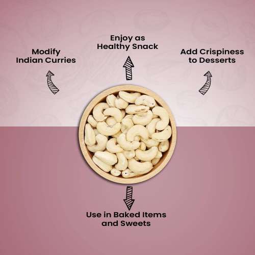 Nutraj: Cashew (Kaju) 500gm (250gm x 2)