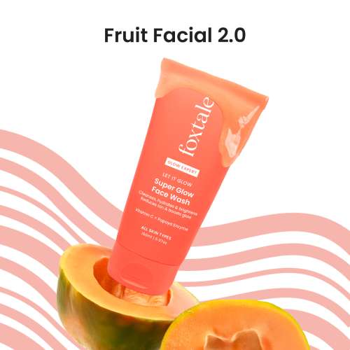 Foxtale: Let It Glow Super Glow Face Wash  150ml Foxtale: Let It Glow Super Glow Face Wash  150ml