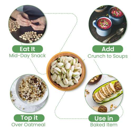 Nutraj: Pistachios Inshell Roasted Salted 200gm, Pista