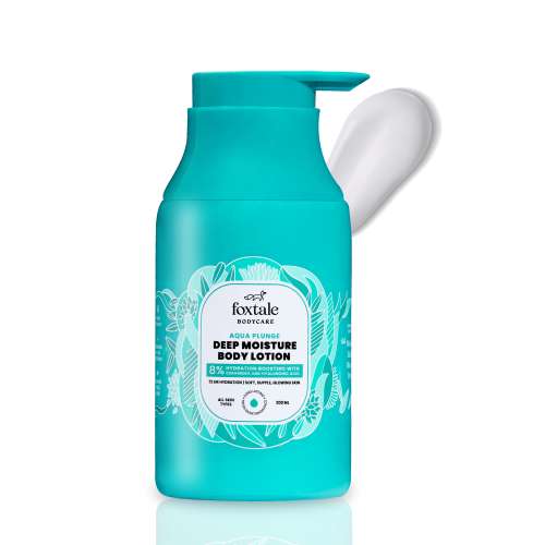 Foxtale: Hydrating Body Lotion 72 HR Hydration, Lightweight Serum-In-Lotion With Hyaluronic Acid & Ceramides   200ml Foxtale: Hydrating Body Lotion 72 HR Hydration, Lightweight Serum-In-Lotion With Hyaluronic Acid & Ceramides   200ml