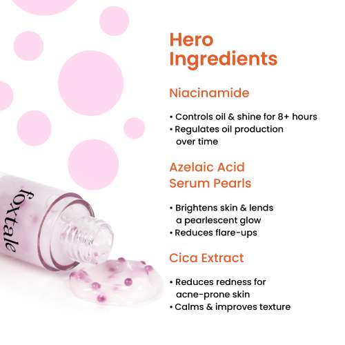 Foxtale: Oil Balancing Moisturizer Azelaic Acid & Niacinamide  50ml