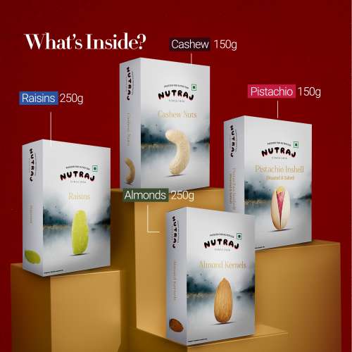Nutraj: Wishes Royal Majesty    800gm Diwali Gift Box