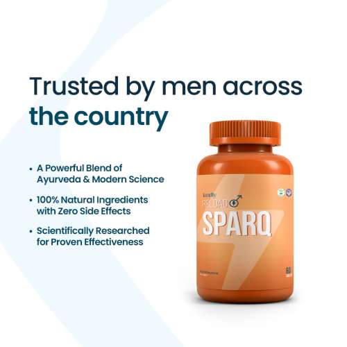 Kindly Health: Reload Sparq 60 Tablets For Vitality Support, Stamina Boost, Supports Metabolism & Relaxation 
