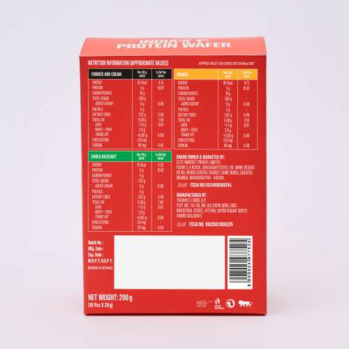 SuperYou: Assorted Protein Wafer Mini Bars   Pack Of 10