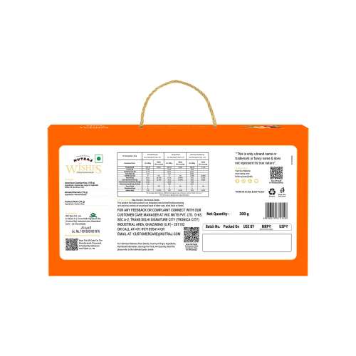 Nutraj: Wishes Birds of Bliss   300gm Diwali Gift Box