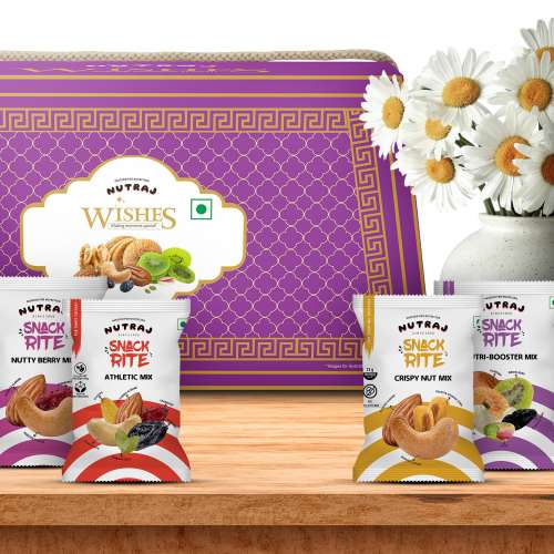 Nutraj: Wishes Nutty Trail    200gm Diwali Gift Box