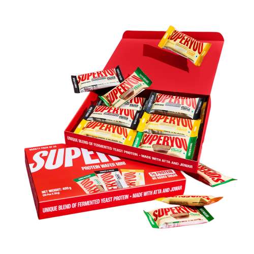 SuperYou: Assorted Mini Protein Chocolate   Pack Of 20