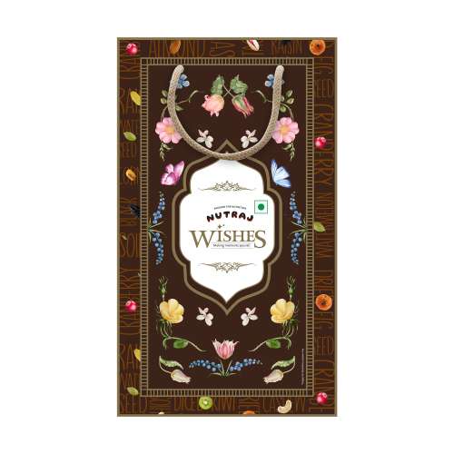 Nutraj: Wishes Nutty Delight   525gm Diwali Gift Box