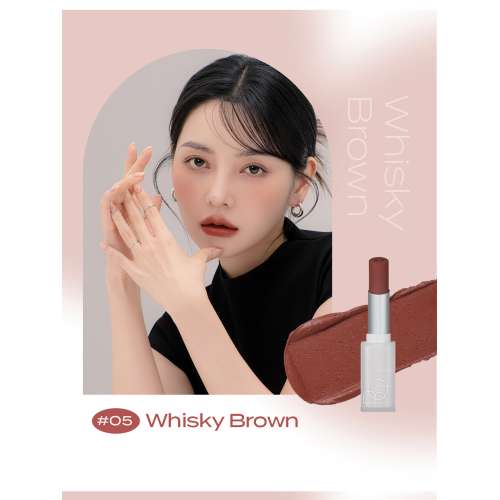 Beauty of Majesty: Cloud Blur Lipstick #05 Whisky Brown    3.3gm