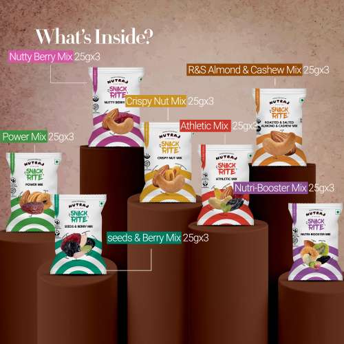 Nutraj: Wishes Nutty Delight   525gm Diwali Gift Box